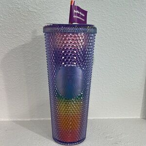 Starbucks Summer 2024 Sofie Birkin Rainbow Bling Studded Venti Tumbler